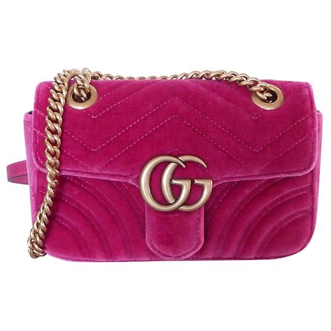 pink velvet gucci